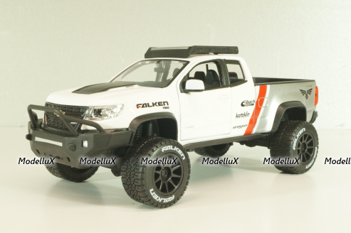 Chevrolet Colorado ZR2 Pick Up 2017 white, 32534, Maisto 1:24