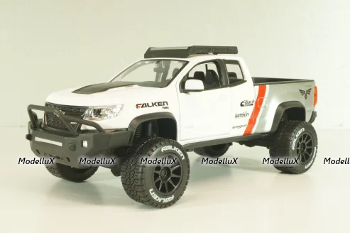 Chevrolet Colorado ZR2 Pick Up 2017 white, 32534, Maisto 1:24