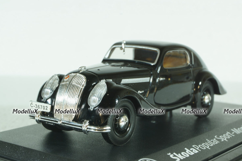 Skoda Popular Sport Monte Carlo 1935, Abrex 1:43
