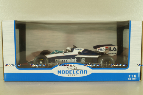 Brabham BT52B #6 winner South African GP 1983 Riccardo Patrese, Formula 1,  MCG18619F, MCG 1:18