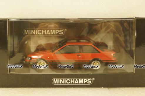 Toyota Corolla GT 1984 Red, 437166320, Minichamps 1:43