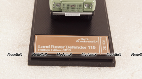 LAND ROVER DEFENDER 110 HERITAGE EDITION – 2015 GREEN, Almost Real 1:43