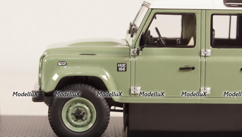 LAND ROVER DEFENDER 110 HERITAGE EDITION – 2015 GREEN, Almost Real 1:43