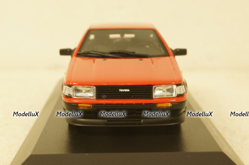 Toyota Corolla GT 1984 Red, 437166320, Minichamps 1:43