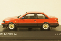 Toyota Corolla GT 1984 Red, 437166320, Minichamps 1:43