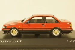 Toyota Corolla GT 1984 Red, 437166320, Minichamps 1:43