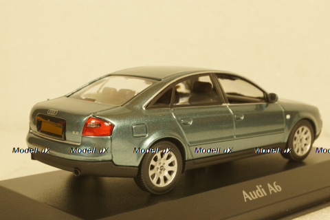 Audi A6 C5, 1997 green metallic, 940017101, Maxichamps 1:43