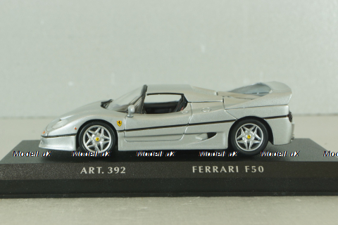 Ferrari F50 1995, silver, ART. 392, Detail Cars 1:43
