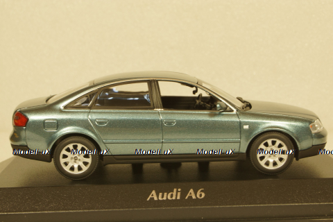 Audi A6 C5, 1997 green metallic, 940017101, Maxichamps 1:43