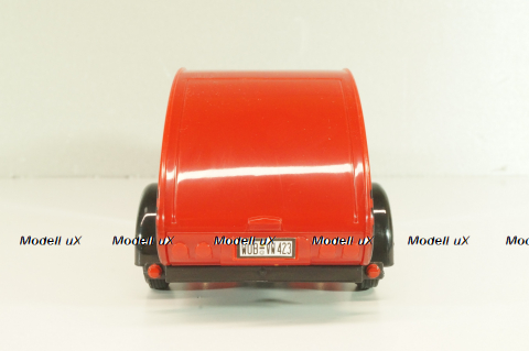 Mini Cooper S Countryman with camper 2010, red/black, 79761, MotorMax 1:24