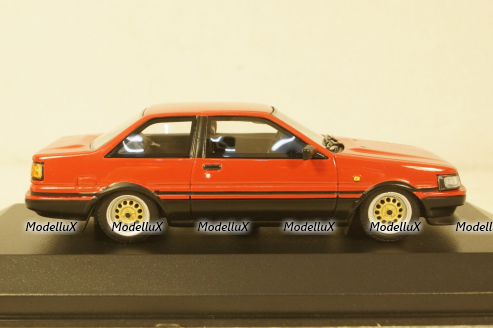 Toyota Corolla GT 1984 Red, 437166320, Minichamps 1:43
