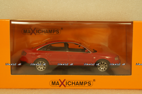 Audi A6 C5, 1997 red, 940017100, Maxichamps 1:43