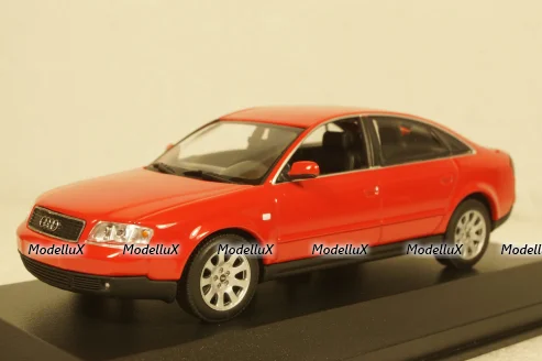 Audi A6 C5, 1997 red, 940017100, Maxichamps 1:43 уценка трещина в боксе