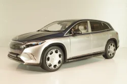 Mercedes-Maybach EQS 680 SUV (Z296) 2024 blue/silver, B66960593, NZG 1:18