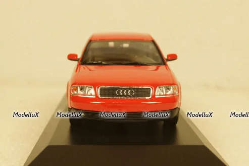 Audi A6 C5, 1997 red, 940017100, Maxichamps 1:43 уценка трещина в боксе