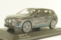 BMW IX 2023, grey metallic, 410024300, Minichamps 1:43