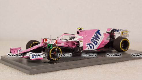 MERCEDES BWT - F1 RP20 TEAM SPORTPESA RACING POINT N 18 3rd MONZA ITALY GP 2020 L.STROLL, S6482, Spark 1:43