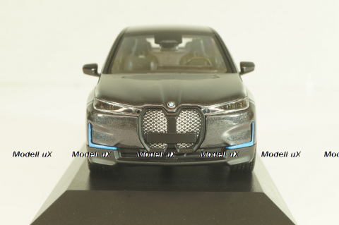 BMW IX 2023, grey metallic, 410024300, Minichamps 1:43