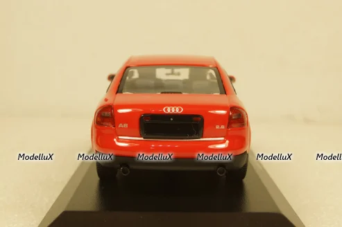 Audi A6 C5, 1997 red, 940017100, Maxichamps 1:43 уценка трещина в боксе