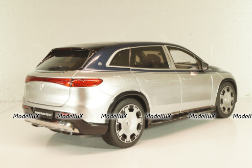 Mercedes-Maybach EQS 680 SUV (Z296) 2024 blue/silver, B66960593, NZG 1:18