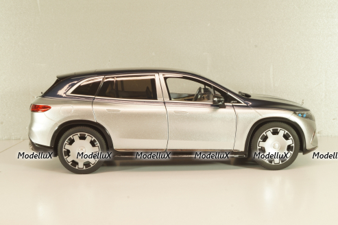 Mercedes-Maybach EQS 680 SUV (Z296) 2024 blue/silver, B66960593, NZG 1:18