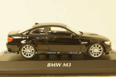 BMW M3 (E92) 2008 black, 940026320, Maxichamps 1:43