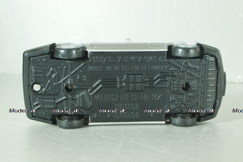 Mercedes-Benz SL 500 (R129) 1989, red, 1168R, GAMA 1:43