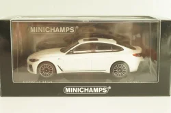BMW I4 M50 Gran Coupe xDrive (G26) 2022, white metallic, 410024000, Minichamps 1:43