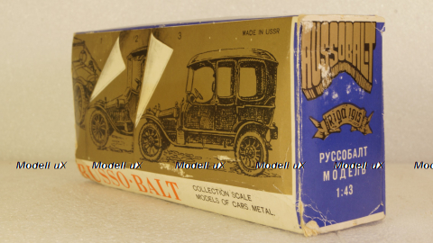 Руссо-Балт Лимузин 1912 А32 Июль 1985, Тантал/Радон 1:43