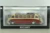 Setra S 8 bus 1953, red/beige, 439030080, Minichamps 1:43