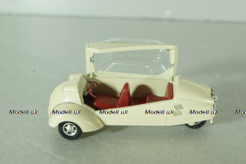 Messershmitt KR200 1955, white, 51007, GAMA 1:43