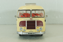 Setra S 8 bus 1953, red/beige, 439030080, Minichamps 1:43