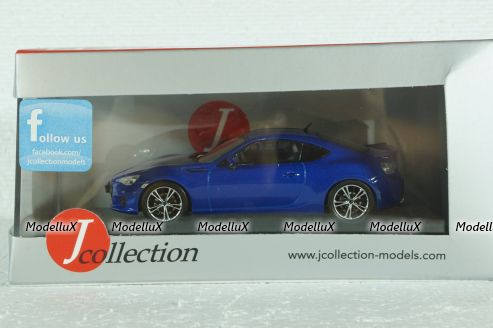 Subaru BRZ 2012, blue,  J-Collection 1:43