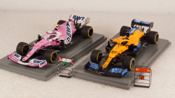 MERCEDES BWT - F1 RP20 TEAM SPORTPESA RACING POINT N 18 3rd MONZA ITALY GP 2020 L.STROLL, S6482, Spark 1:43