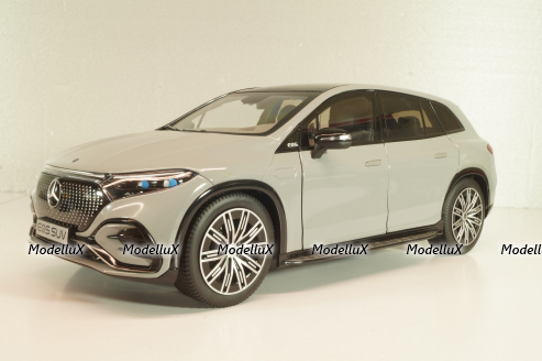 Mercedes-Benz EQS SUV (X296) 2022, grey, B66960591, NZG 1:18