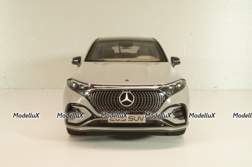 Mercedes-Benz EQS SUV (X296) 2022, grey, B66960591, NZG 1:18