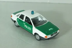 Audi 80 Polizei (B4) 1991, white/green, 1039, Schabak 1:43