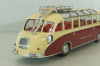 Setra S 8 bus 1953, red/beige, 439030080, Minichamps 1:43
