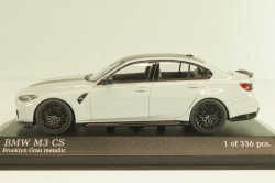 BMW M3 CS (G80) 2023, grey metallic, 410023201, Minichamps 1:43