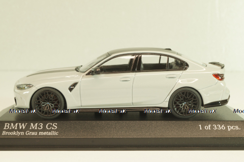 BMW M3 CS (G80) 2023, grey metallic, 410023201, Minichamps 1:43