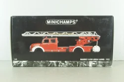 Magirus S 6500 Aerial Ladder 1955, fire engine, 439140071, Minichamps 1:43