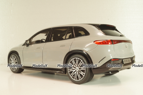 Mercedes-Benz EQS SUV (X296) 2022, grey, B66960591, NZG 1:18