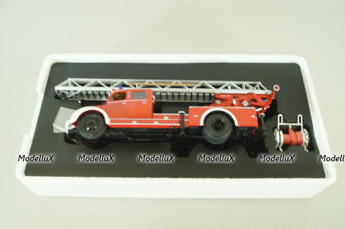 Magirus S 6500 Aerial Ladder 1955, fire engine, 439140071, Minichamps 1:43