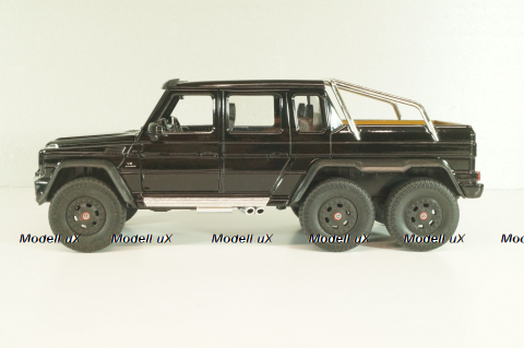 Mercedes G63 AMG 6x6 black, 24061W, Welly 1:24