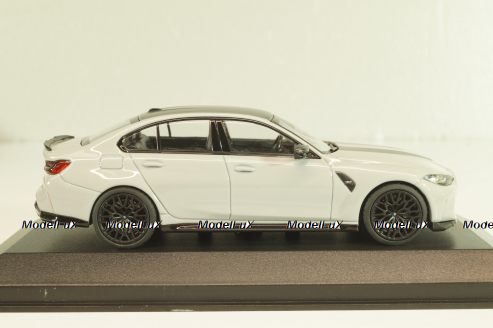 BMW M3 CS (G80) 2023, grey metallic, 410023201, Minichamps 1:43