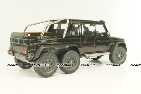 Mercedes G63 AMG 6x6 black, 24061W, Welly 1:24