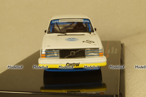 VOLVO 240 N.16 ETCC MONZA 1984 GRANBERG/PETERSSON, GTM152LQ, IXO 1:43