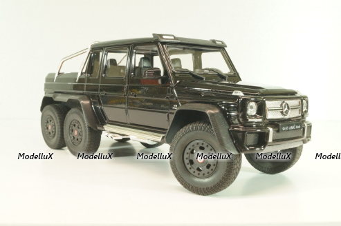 Mercedes G63 AMG 6x6 black, 24061W, Welly 1:24