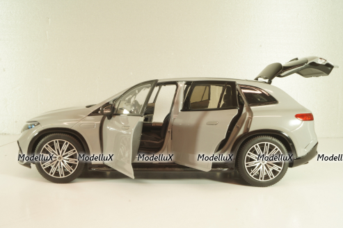 Mercedes-Benz EQS SUV (X296) 2022, grey, B66960591, NZG 1:18