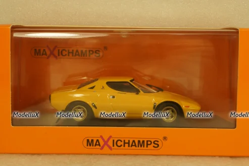 Lancia Stratos 1974, yellow, 940125021, Maxichamps 1:43